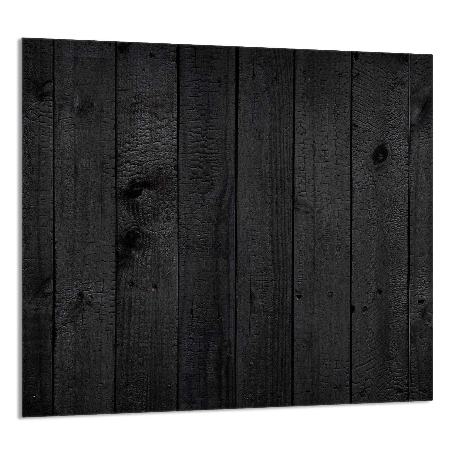 Plaque De Protection En Verre Trempé 65x60 Cm - Pour Cuisinière (induction, Vitrocéramique) - Design Diamant Noir - 7