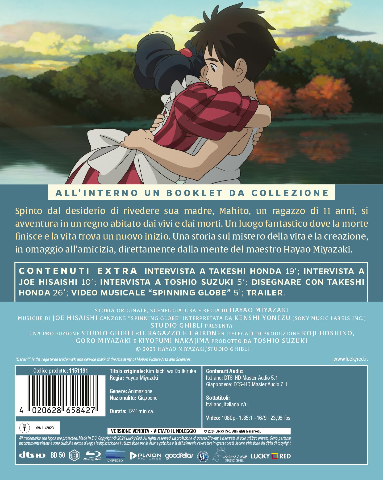 Il Ragazzo E L'Airone (Blu-ray + booklet)