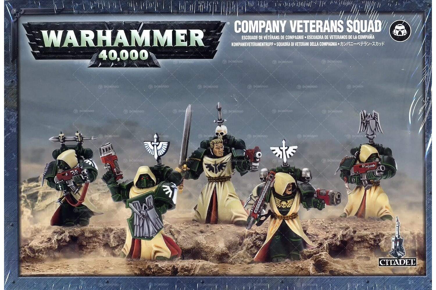 Games Workshop Dark Angels Veteran Space Marines Warhammer 4