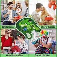 Vista 7 de Juego de golf de inodoro, mini golf que se puede jugar en el baño, maravilloso tiempo para el baño, regalos de broma, divertido regalo de elefante