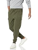 Men's Cargo Fleece Jogger Sweatpant with Relaxed Fit