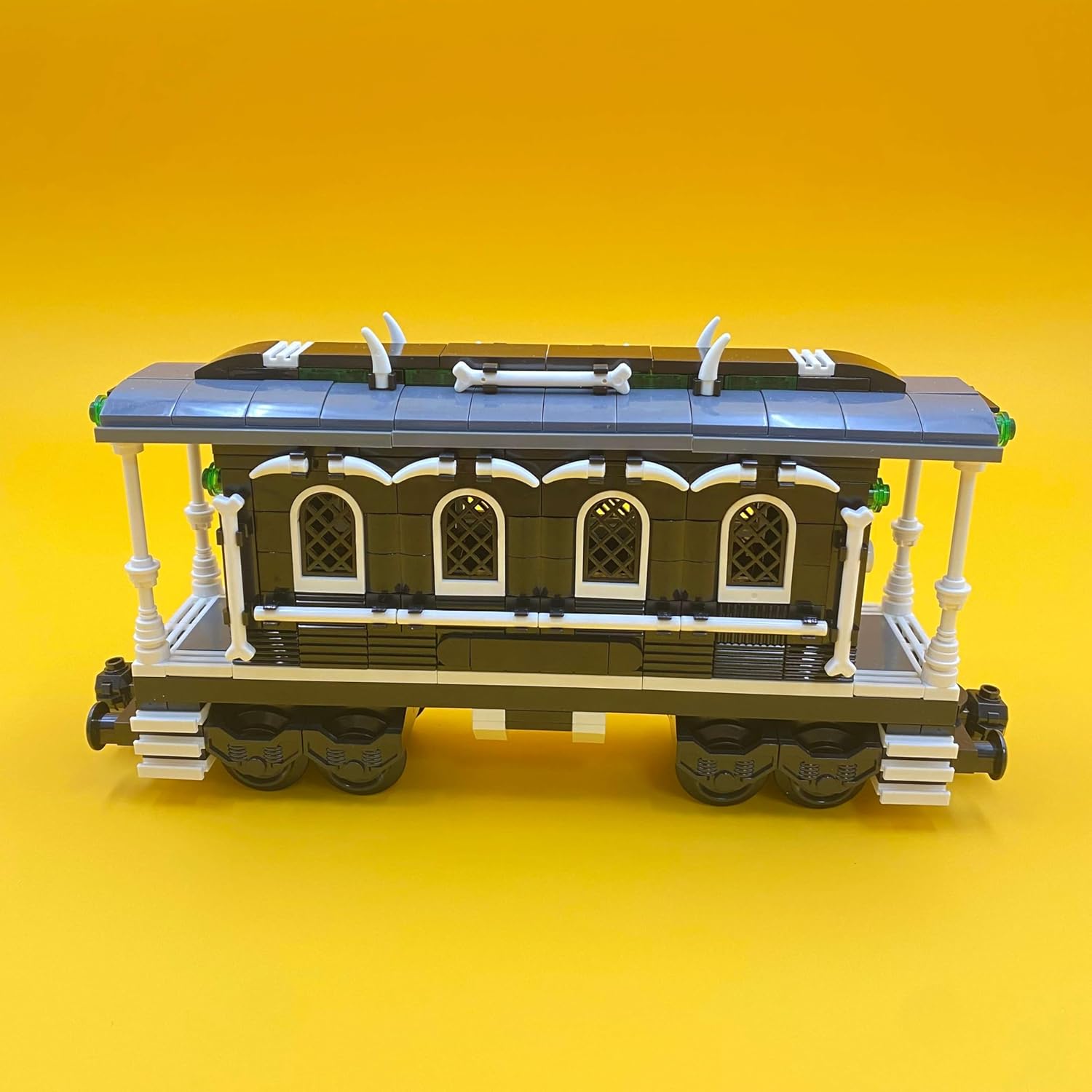 Building Blocks Train Toy Set Suitable for Halloween Party Gifts Stacking Blocks Suitable for Adult Children Classroom Prize Gifts Girls and Boys Pumpkin