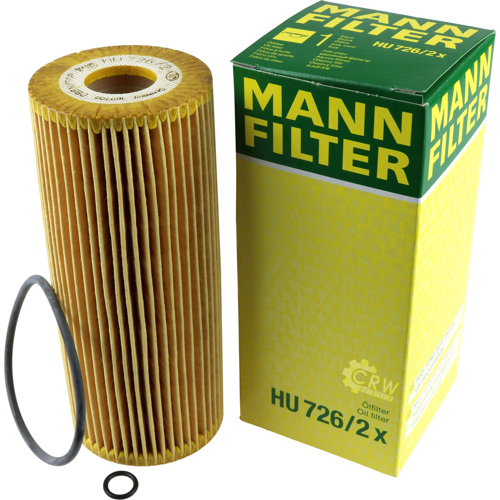 8L Set di ispezione per Mercedes 229.51 Olio Motore 5W-30 + MANN Filtro