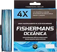 Linha De Pesca Multifilamento Fishermans 4 Fios