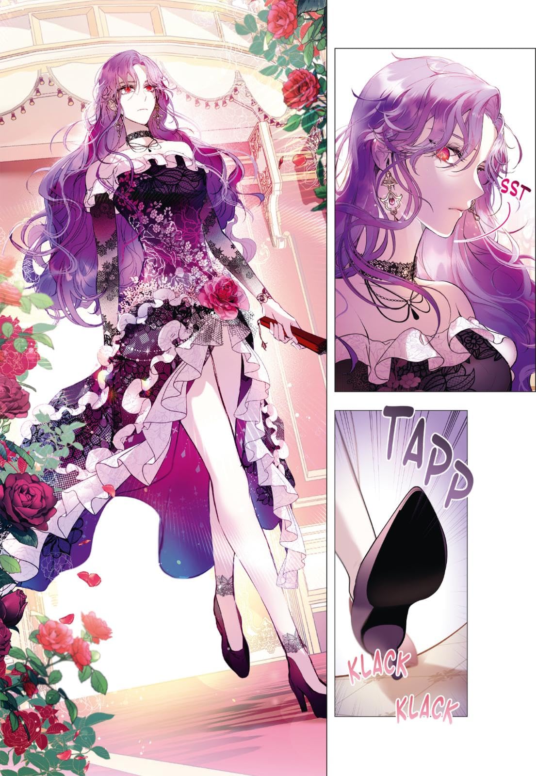 The Perks of Being a Villainess 1: Humorvoller Romantasy-Manhwa über eine Frau, die als Roman¿Bösewichtin wiedergeboren wird - limitierte Auflage mit Photocard