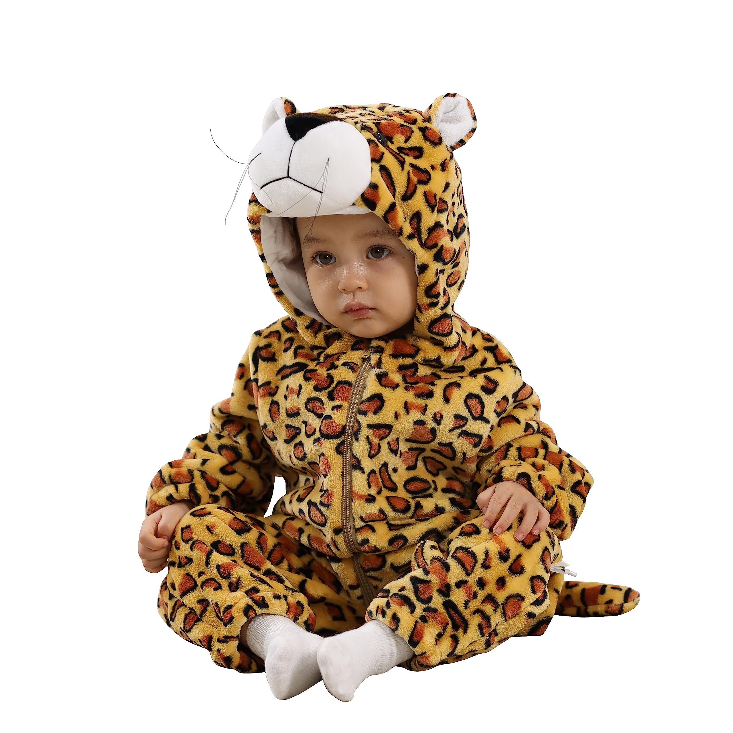 TONWHAR Kid's And Toddler's Animal Halloween Costume Outfit Baby One-Piece Rompers Onesie — view 22