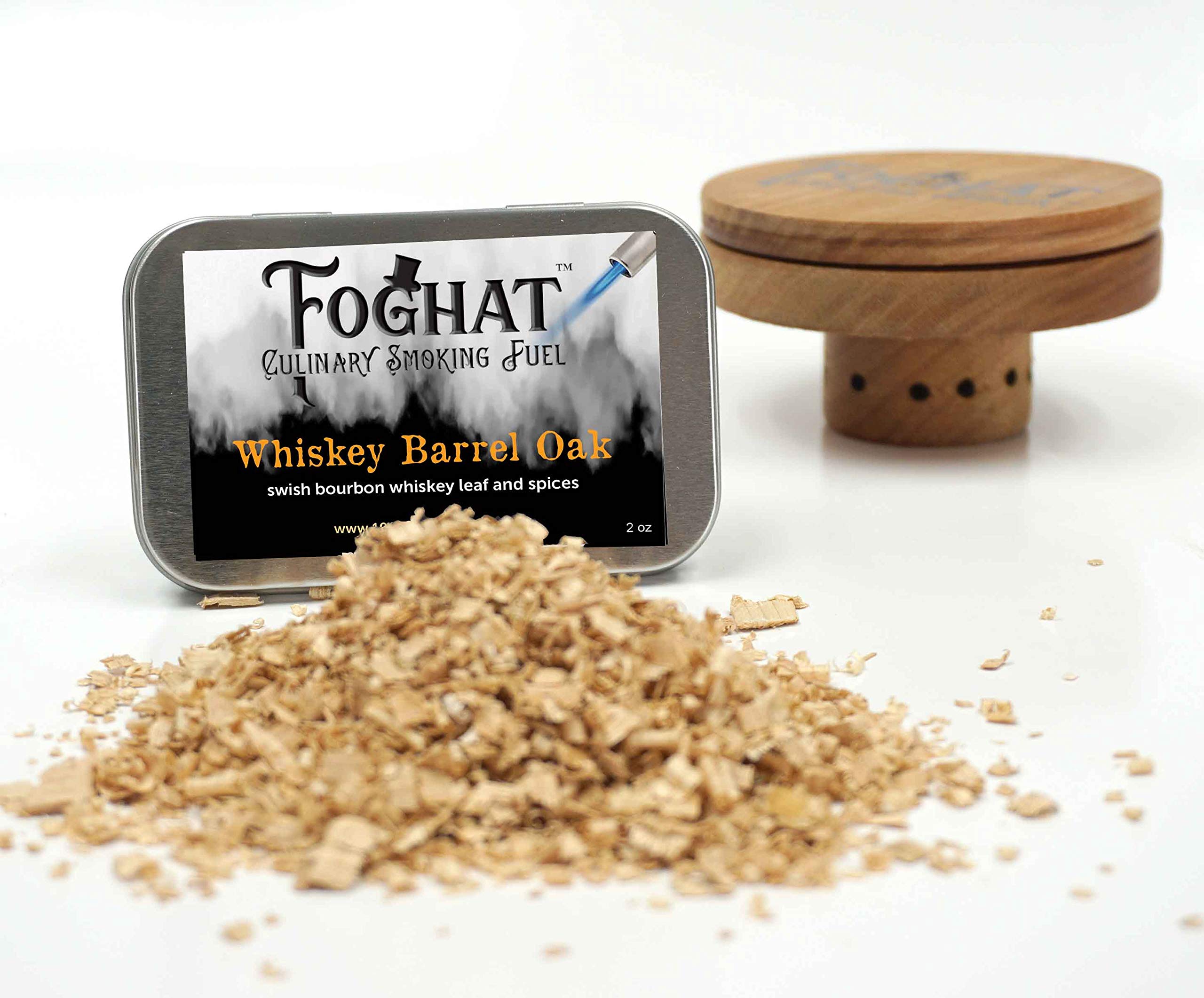 Buy Whiskey Barrel Oak Wood Smoking Chips for Smoking Gun, Glass Cloche