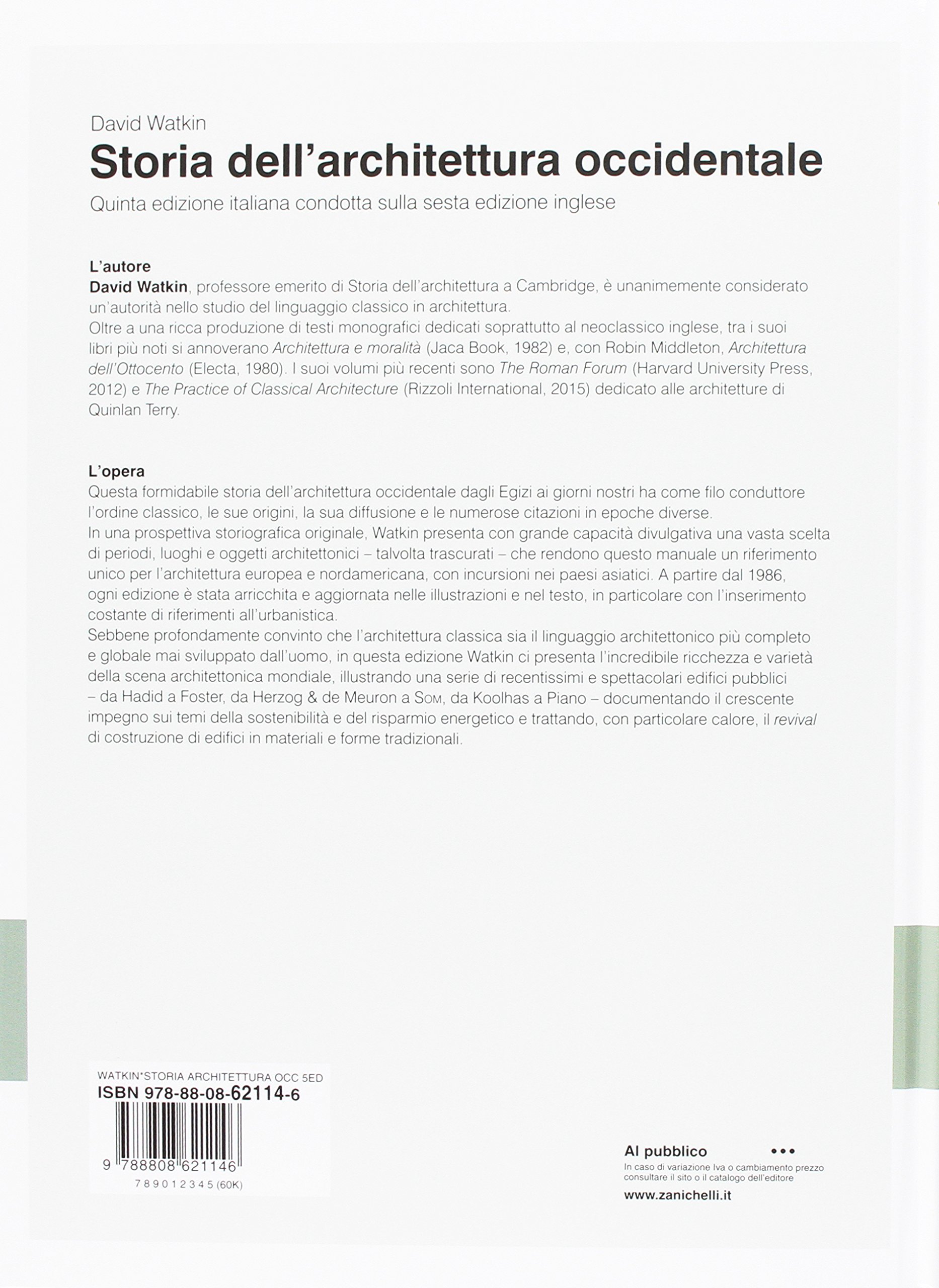 Storia dell'architettura occidentale