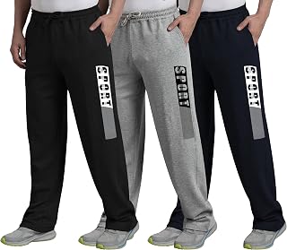 West Gate Clothing Plus Size Men's Regular Fit Trackpants | Men's Track Pant Combo Pack 3 | Men Stylish Trackpant | Sport ... Price In India