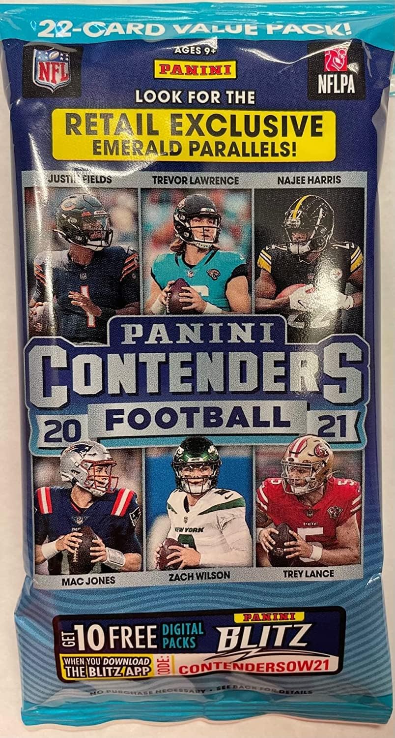 PANINI PRIZM 2021 Contenders Football Cello Fat Pack