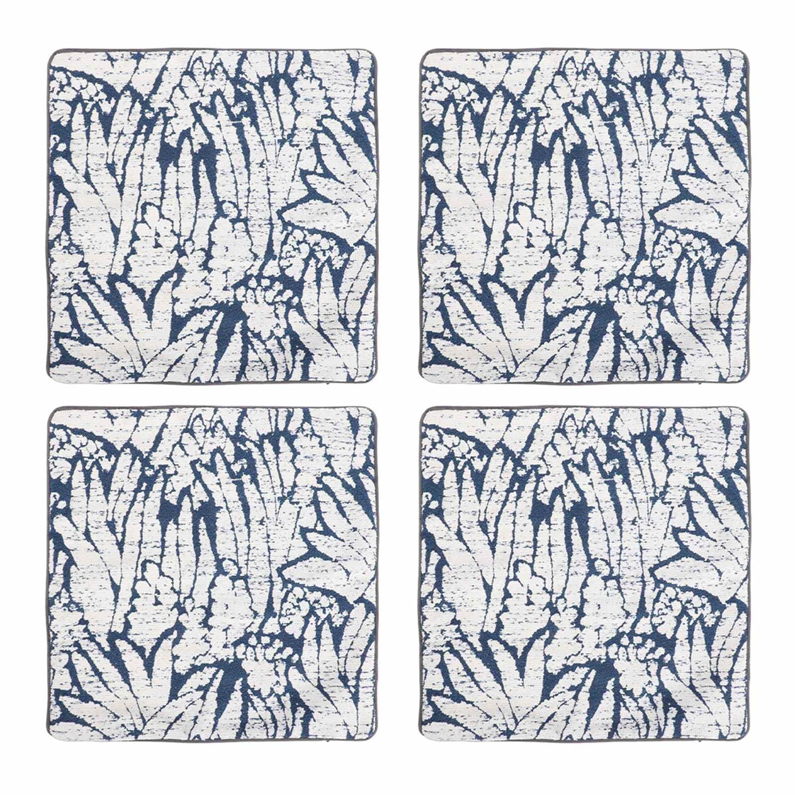 KIMISS Juego de 4 Fundas de Almohada Decorativas Bohemias para sofá Cama, Funda de Cojín de Poliéster Suave Estilo Granja para Decoración del Hogar y Sala de Estar (45,7x45,7 cm/18x18 Pulgadas)