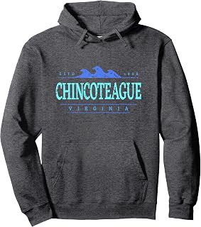 Chincoteague Virginia | Chincoteague VA Shoreline Pullover Hoodie