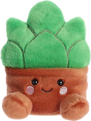 Aurora Adorable Palm Pals Gigi Succulent - Juego de bolsillo - Diversión coleccionable - Verde 5 pulgadas