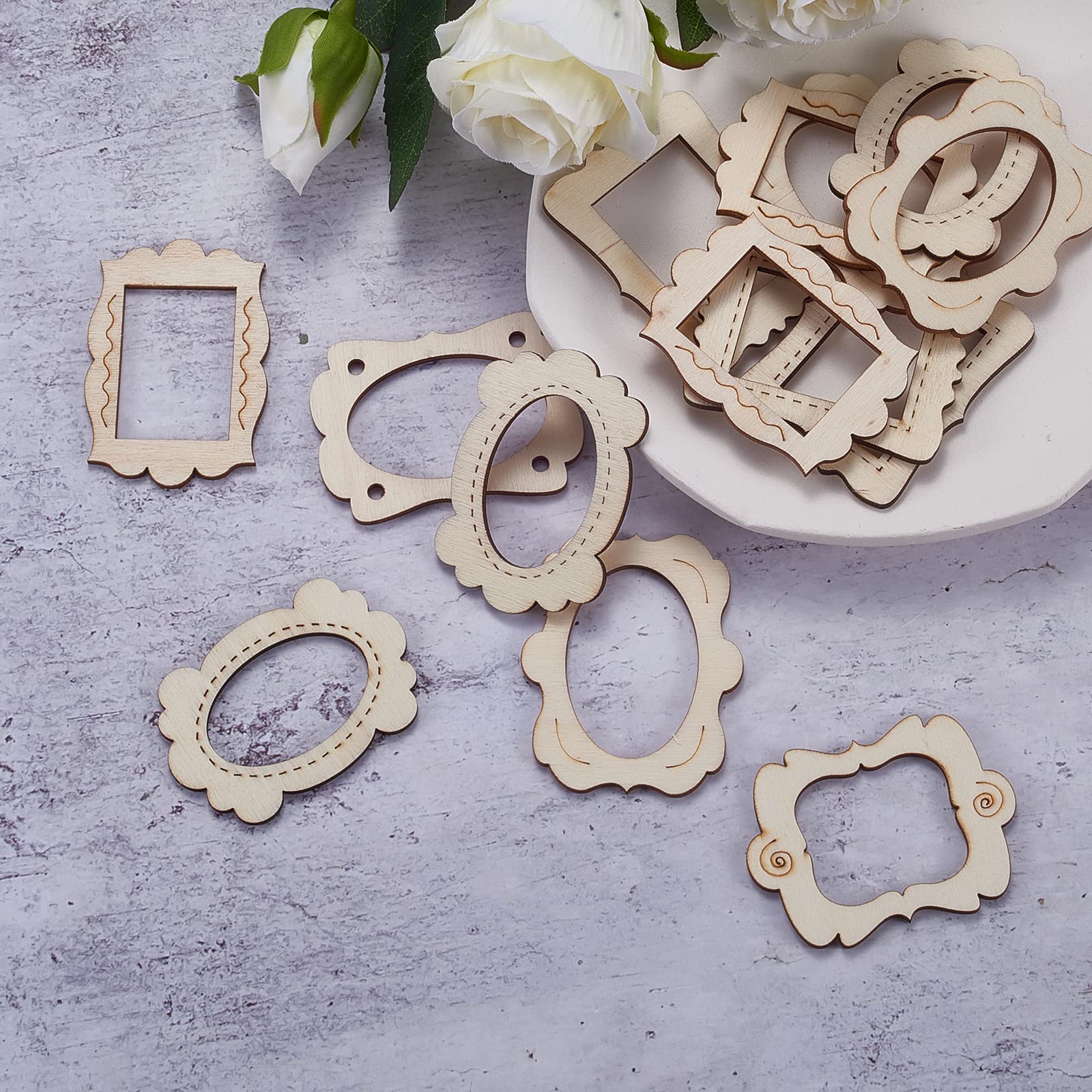 Amazon.com: KitBeads 50pcs Random Mini Photo Picture Frame