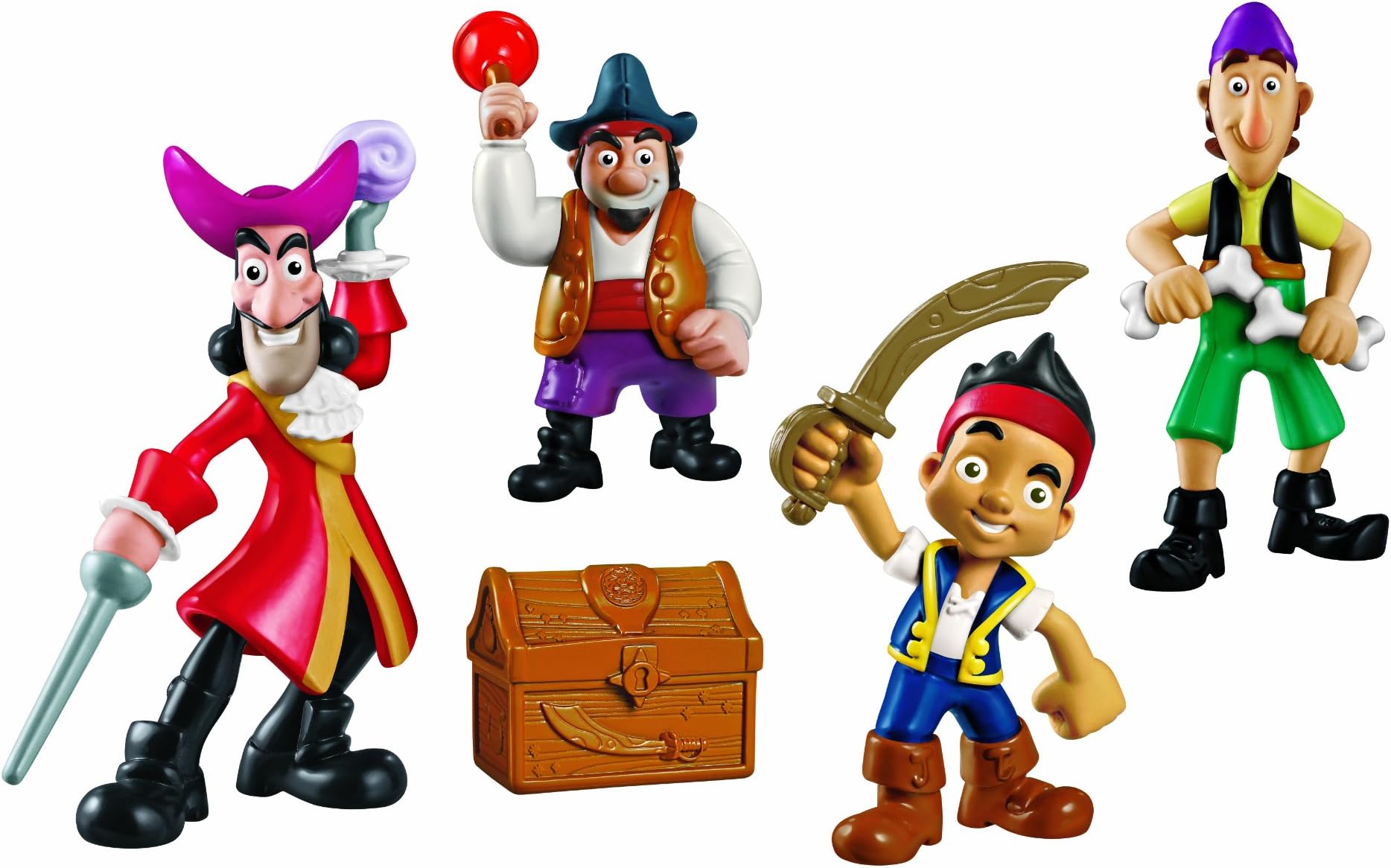 Jake and The Neverland Pirates Deluxe Adventure Figure Pack