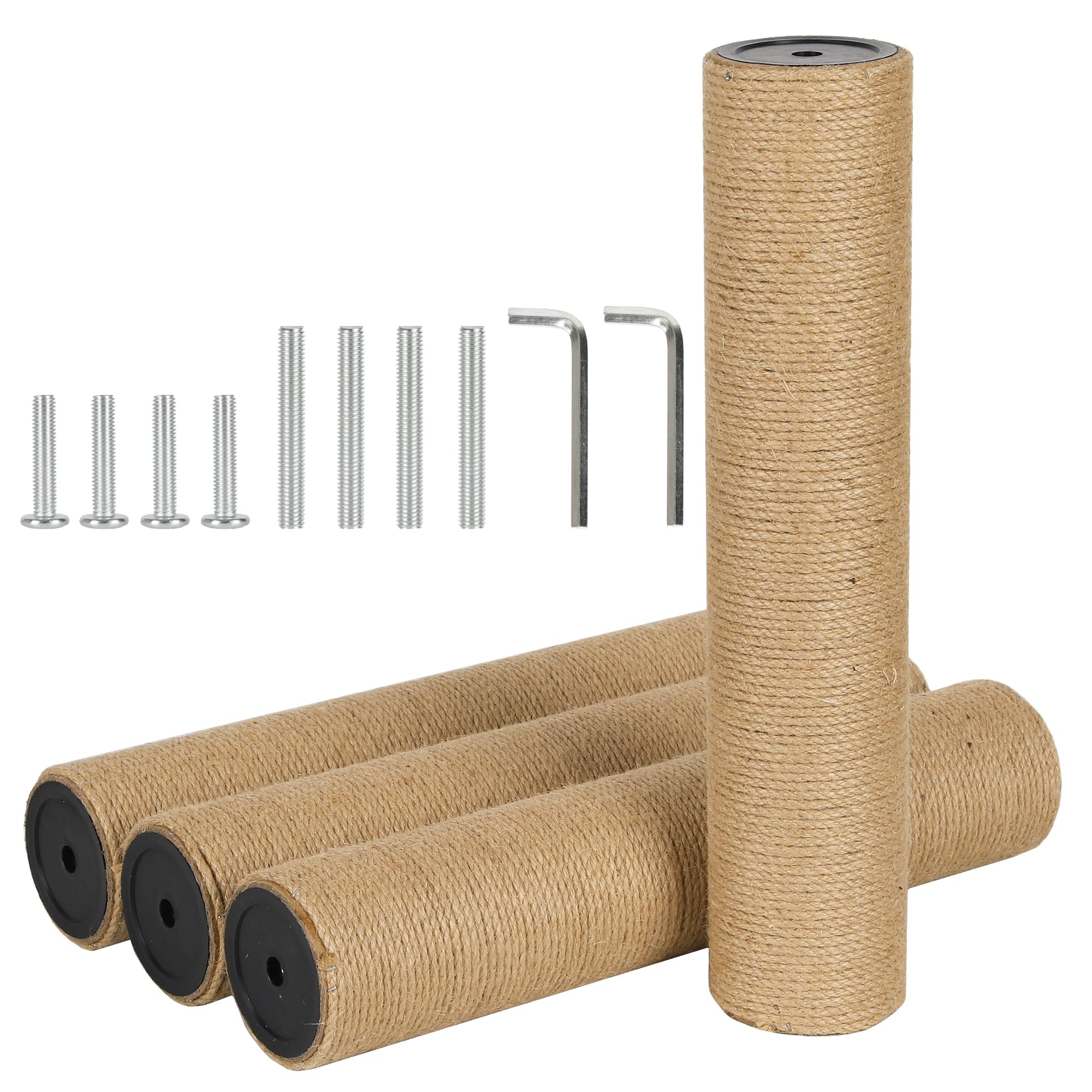 ごまさん専用　8セット Amazon | ECCIBOUN 4本セット 直径8.3cm 猫 爪研ぎ ポール