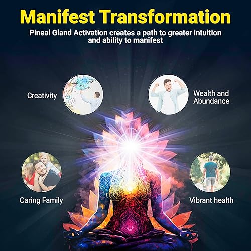 Miniatura 8 de Suplemento de activación de la glándula pineal - Apoya la descalcificación, el despertar del tercer ojo, la intuición y la claridad mental - 100