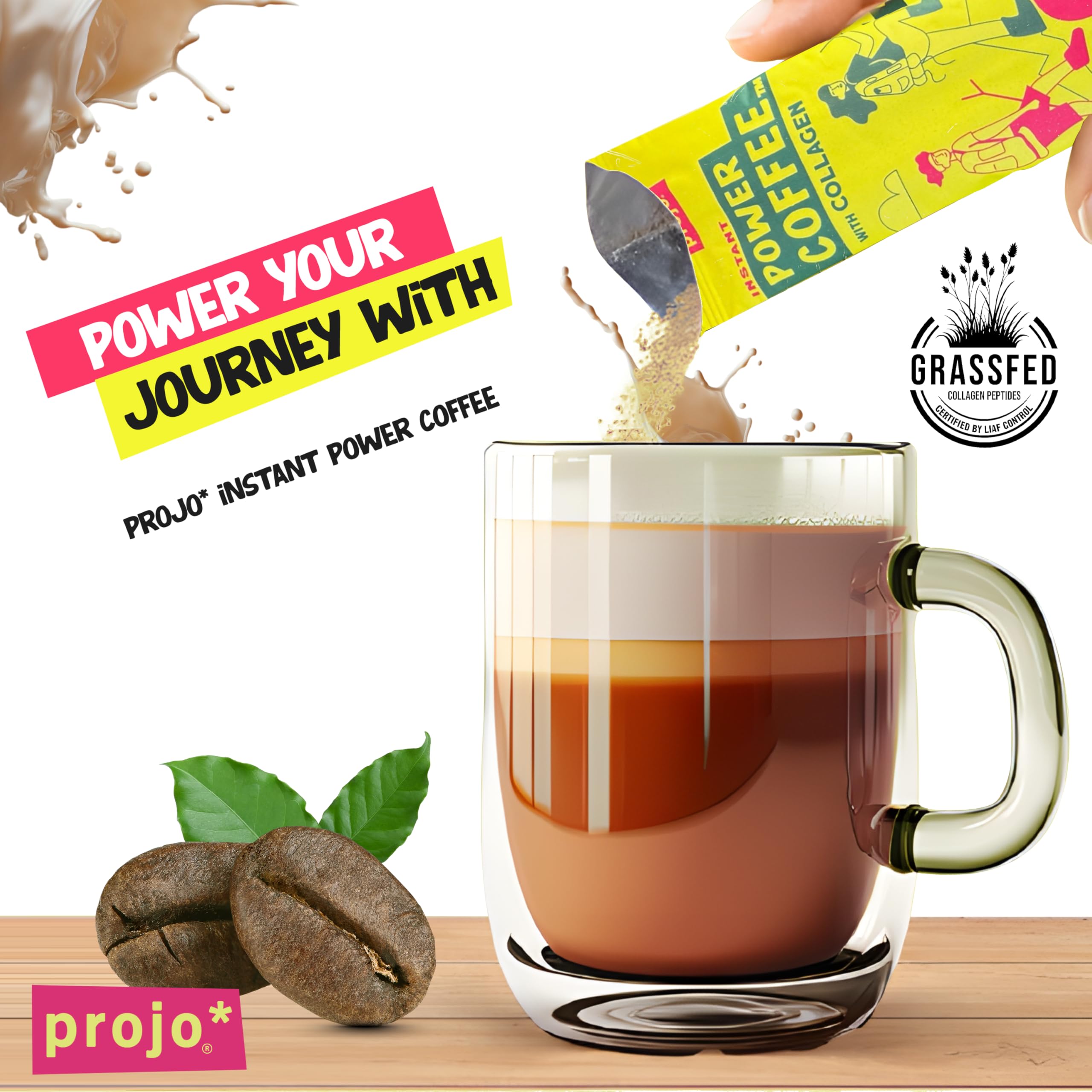 Amazon.com : Projo* Power Coffee – Instant Coffee with 11g Protein