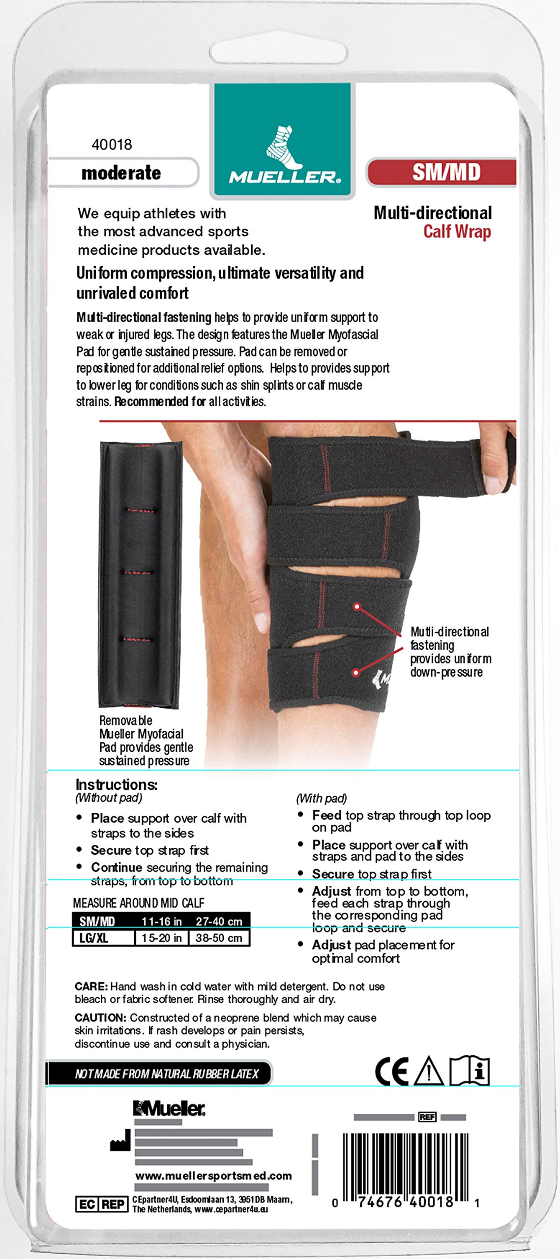 Mueller Multi-Directional Calf Wrap