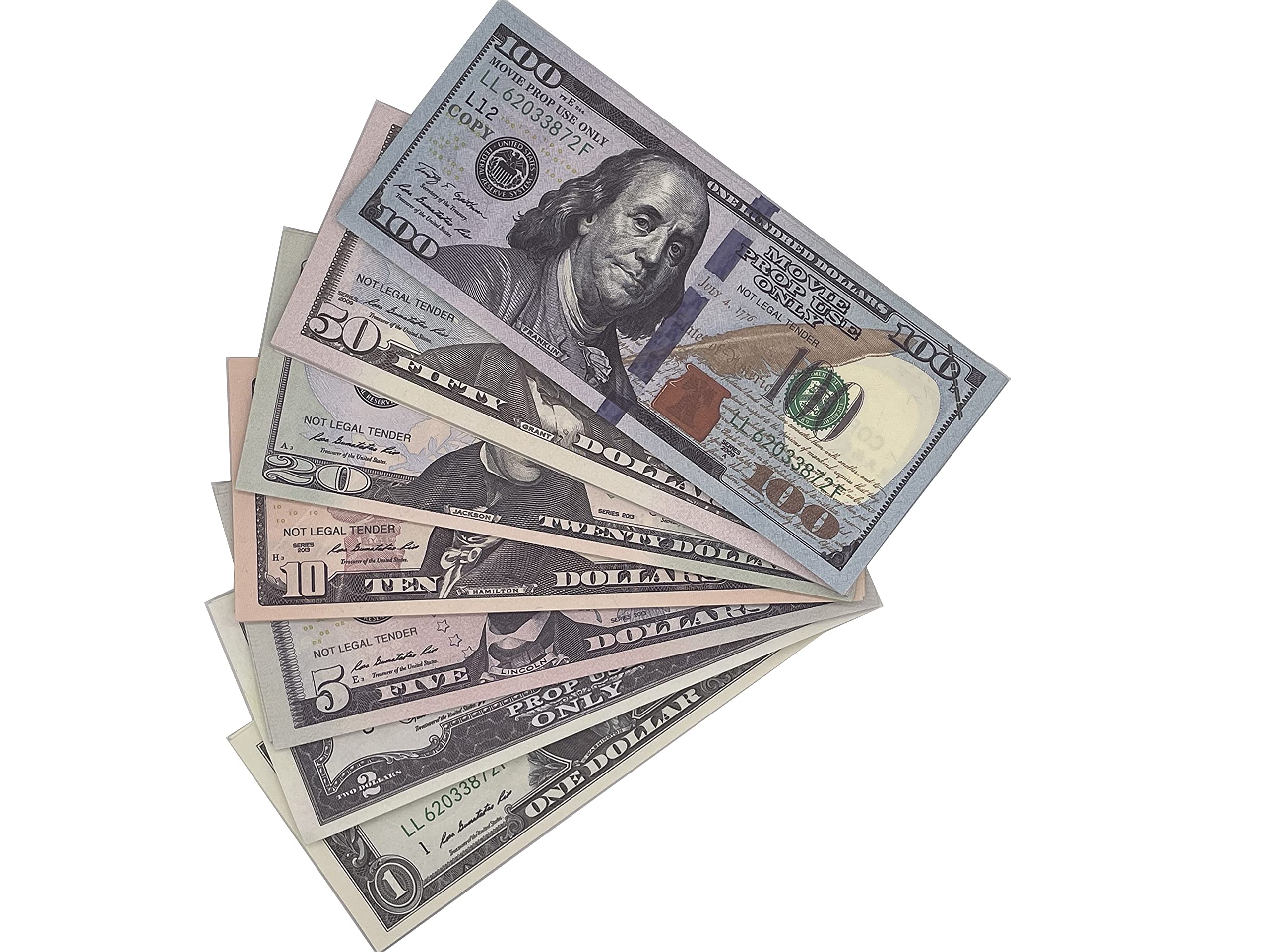 Buy Motion Picture Money Prop Money Full Dollar Bills,Game Money