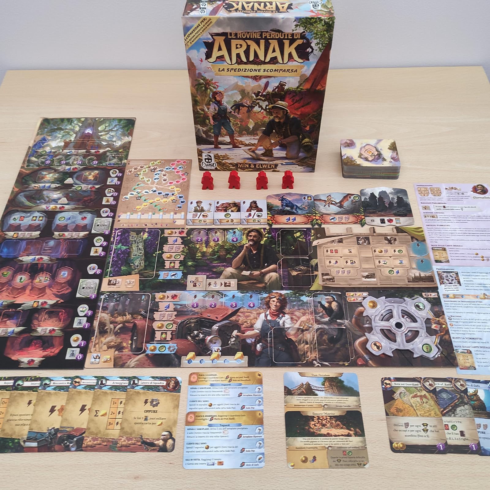 Le Rovine Perdute di Arnak - Gioco da Tavolo Avventura, Deckbuilding e