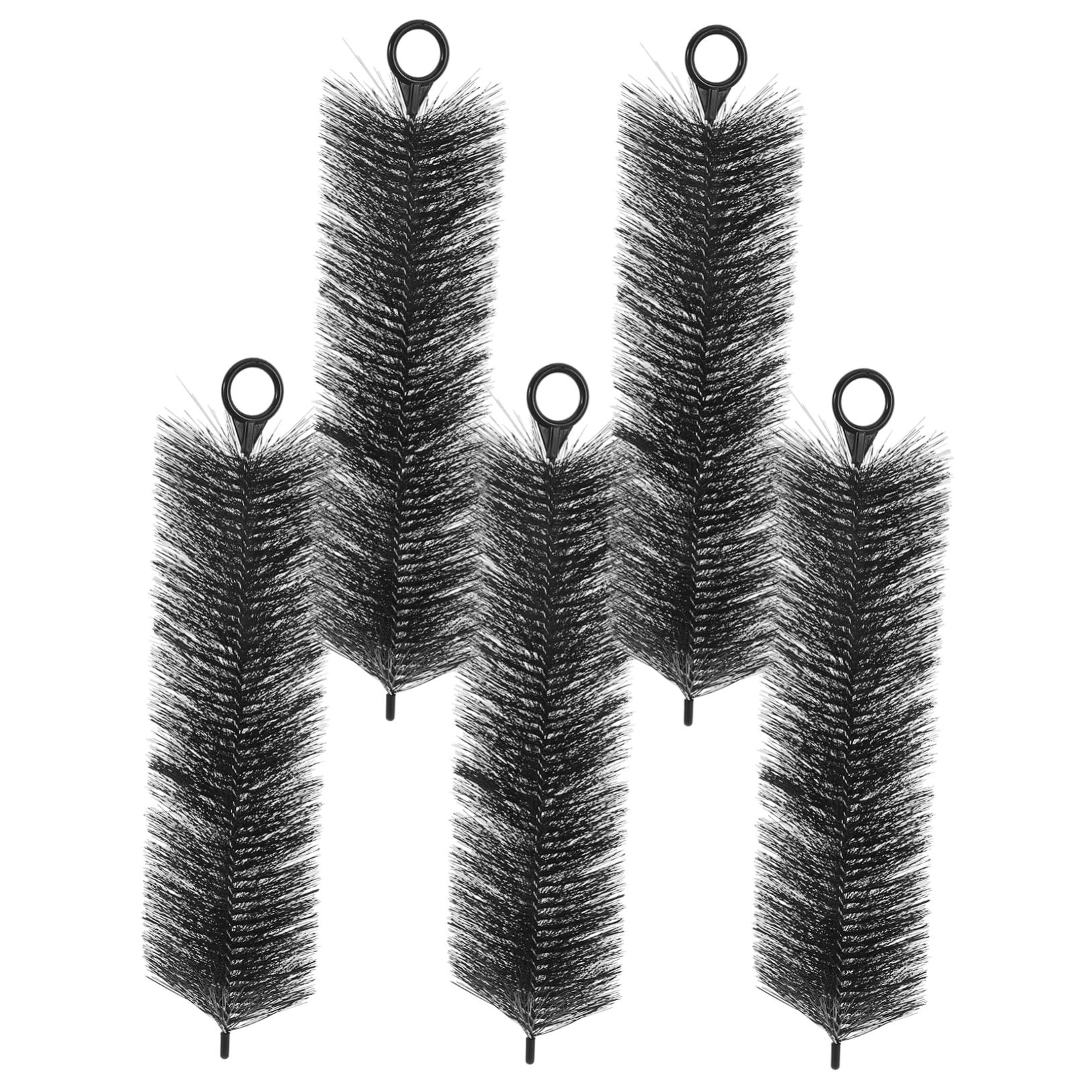 Mikikit 5PCS Flexible Tube Brushes for Aquarium Cleaning Durable Fish Tank Brush for Pipes All Reusable Convenient