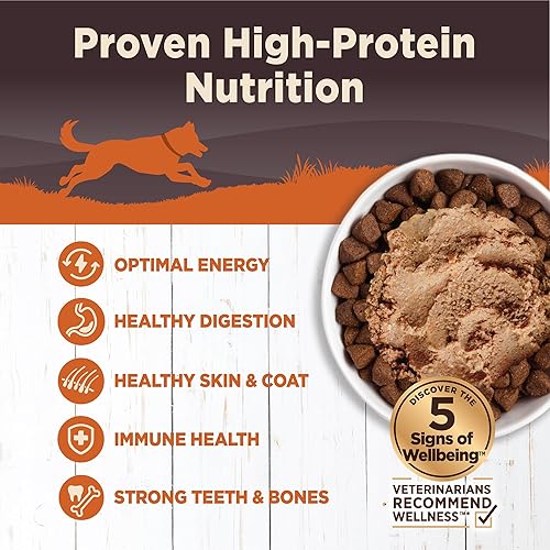 Vista 25 de Alimento húmedo enlatado para perro, natural, sin granos, de Wellness Core