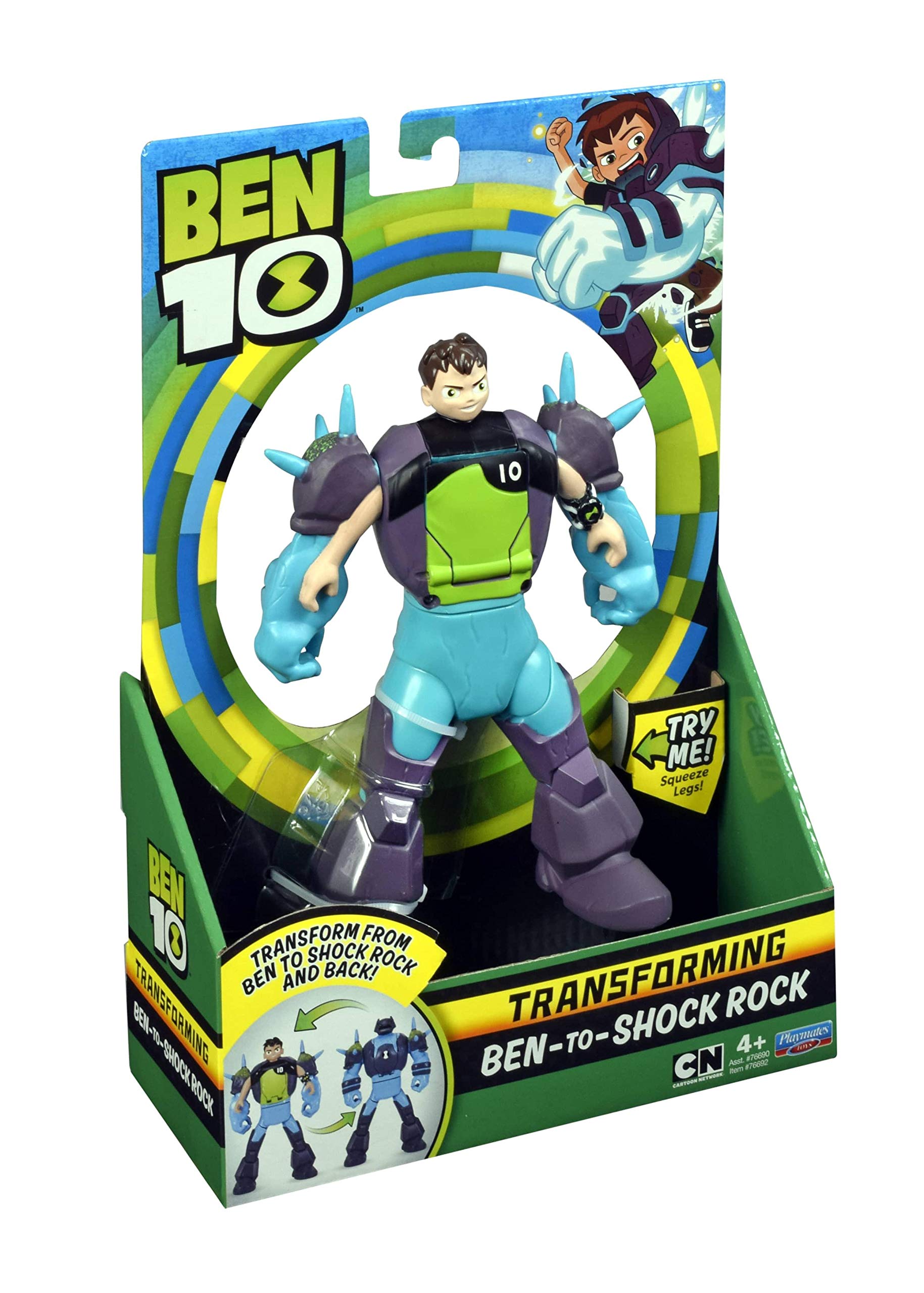 Amazon.co.jp: Ben 10 ベン・ツー・ショックロック 変身