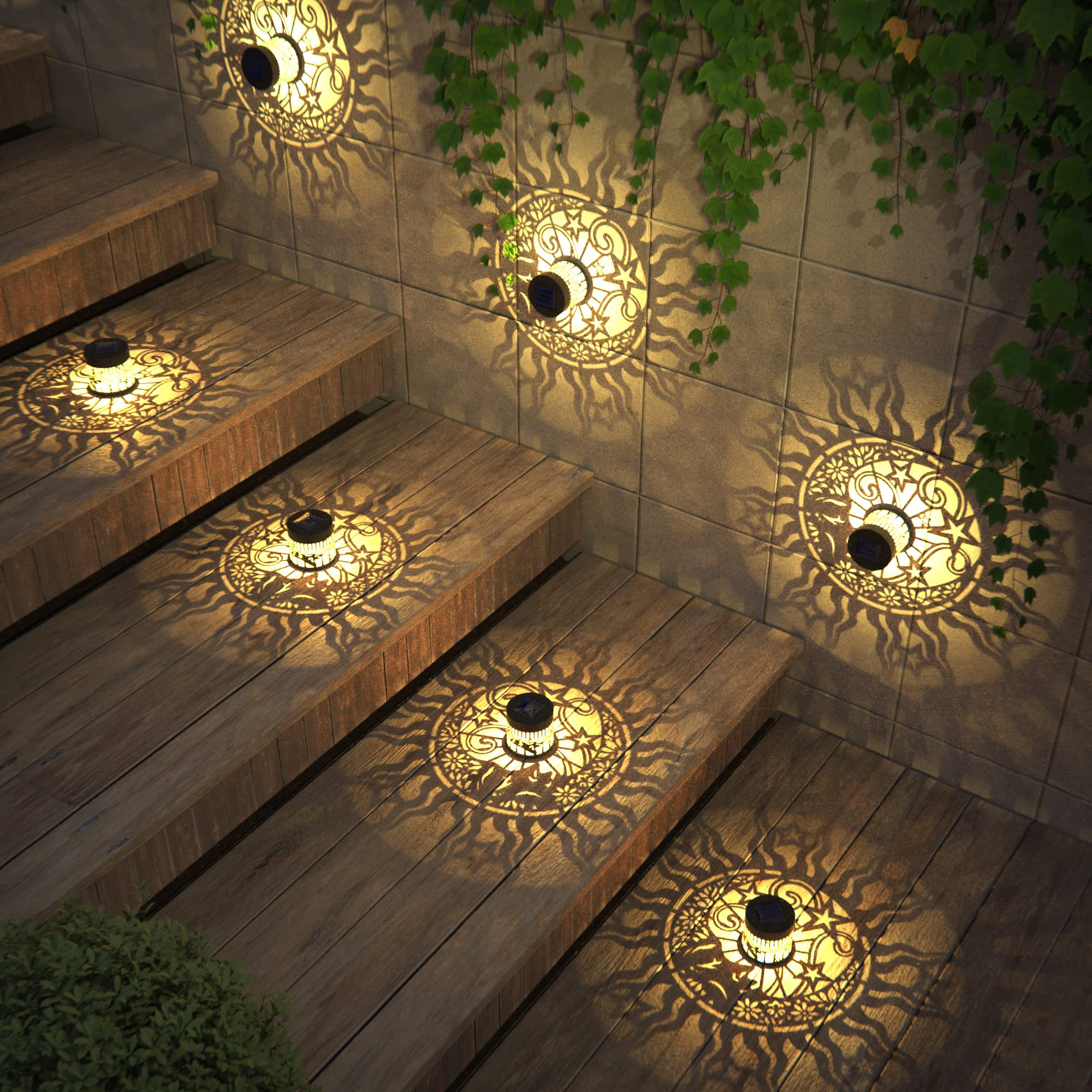 Mailbox Solar Light EXCMARK 4 Pack Solar Outdoor Lights For Fence Deck Wall With Up And Down B 954593 Mailbox Solar Light EXCMARK 4 Pack Solar Outdoor Lights For Fence Deck Wall With Up And Down B 954593