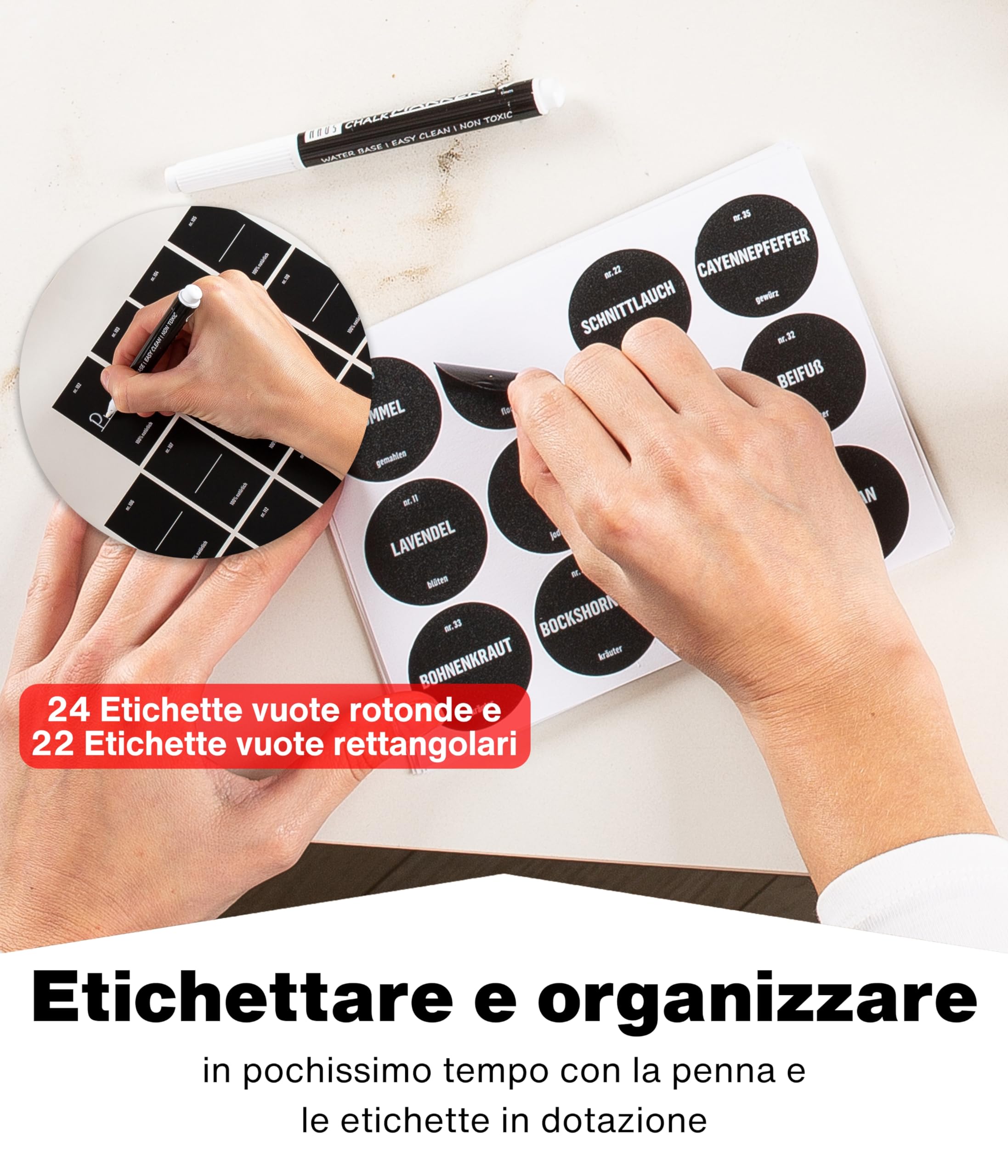 QOTSTEOS Porta Biglietti Da Visita Alluminio - Moderno Per Ufficio - Nero - Foto 5