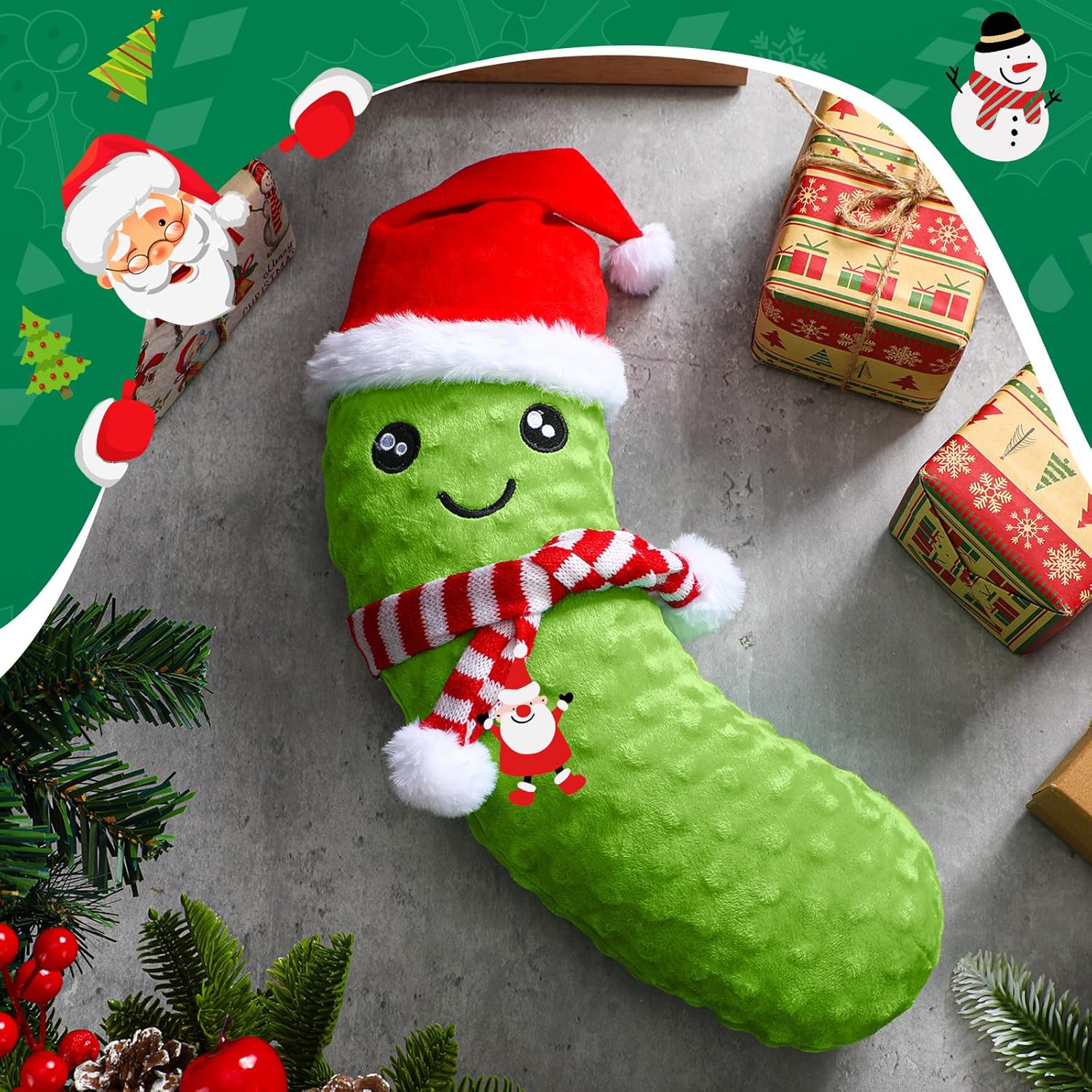 Christmas Pillow Stuffed Gift for Adult Soft Kawaii Pillow Decoration for Home Decor Party Gift