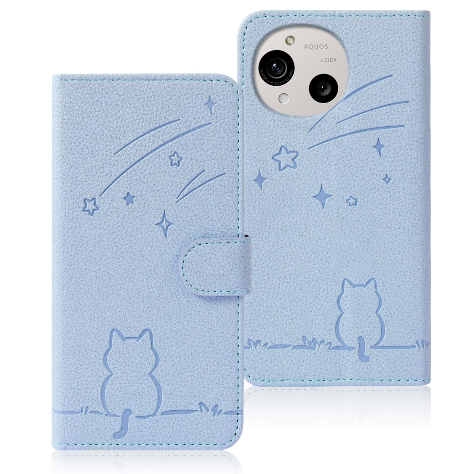 Amazon.co.jp: Rosbtib AQUOS R10 ケース 手帳型 docomo SH-51F ケース