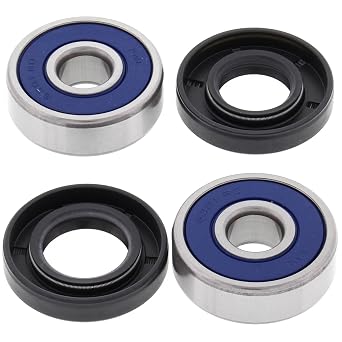 Rear Wheel Bearings Seals Kit for Yamaha TTR125 Drum Brake 2000 2001 2002 2003 2004