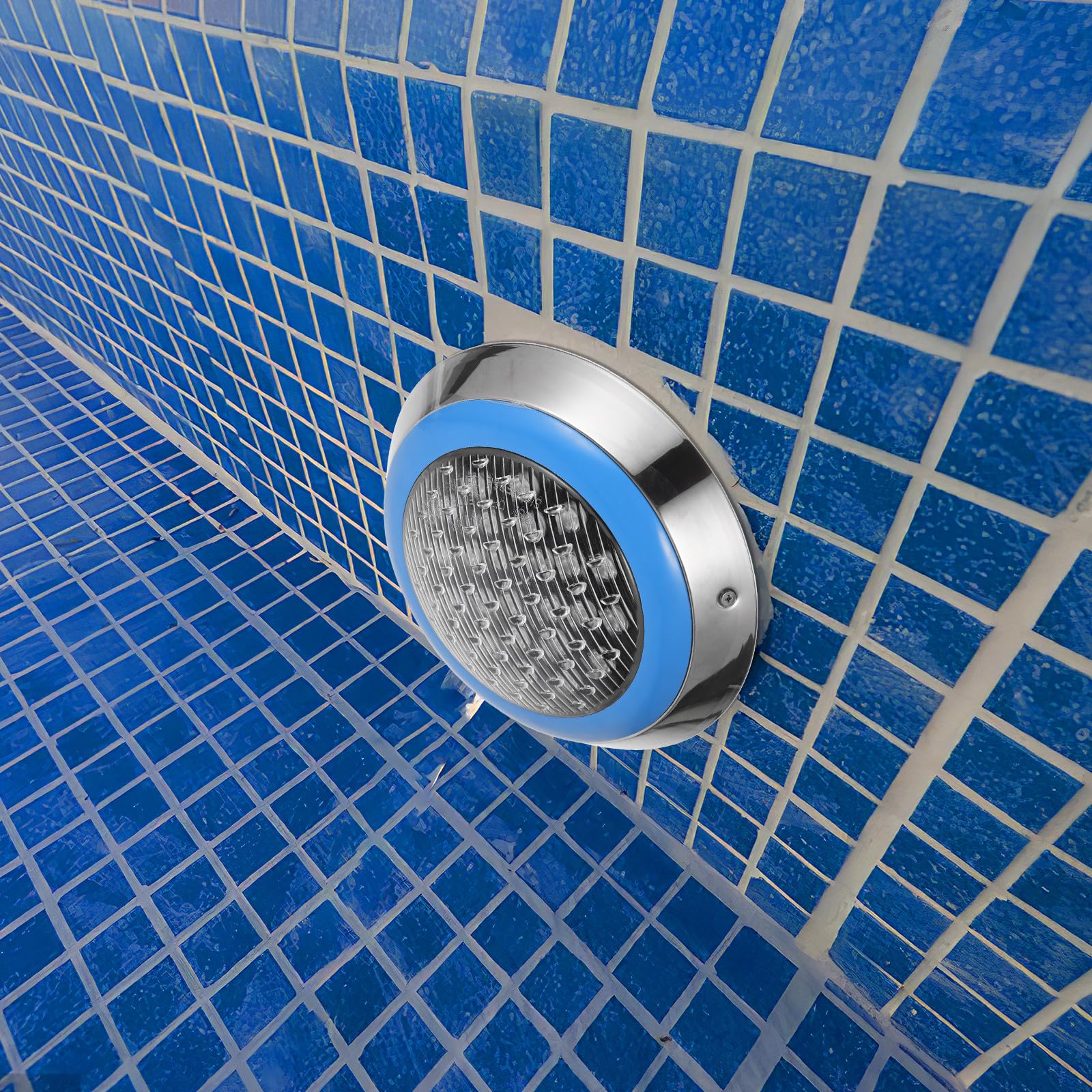 GALPADA LED Poolbeleuchtung mit Fernbedienung 24w Unterwasser LED Leuchte in Blau aus Edelstahl Undpc für Einfache Farbanpassung und Helligkeitsregelung im Garten