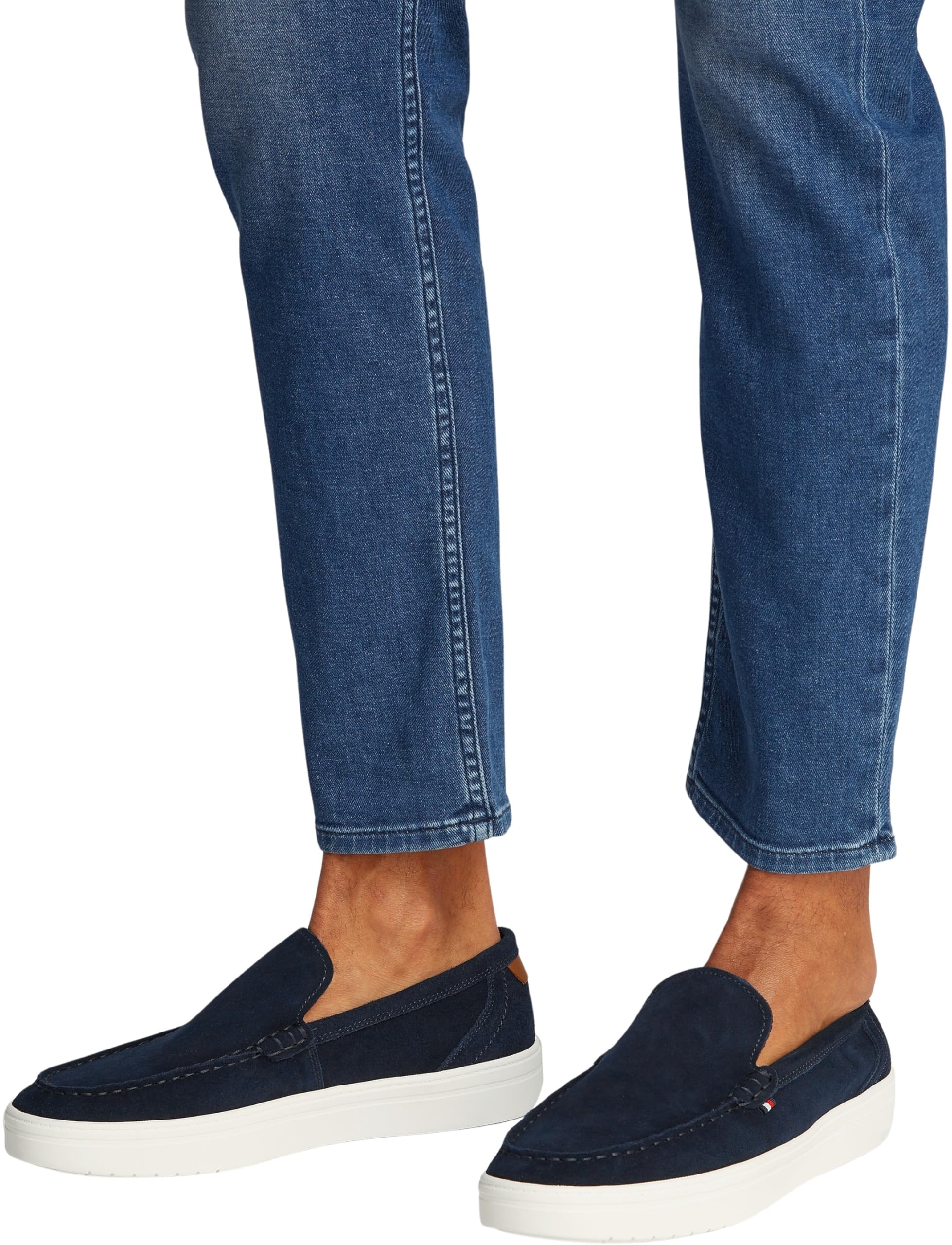 Tommy Hilfiger Mężczyźni Modern Light Hybrid Suede LoaferMokasyny
