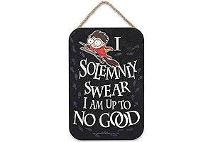 i solemnly swear i am up to no good lamp