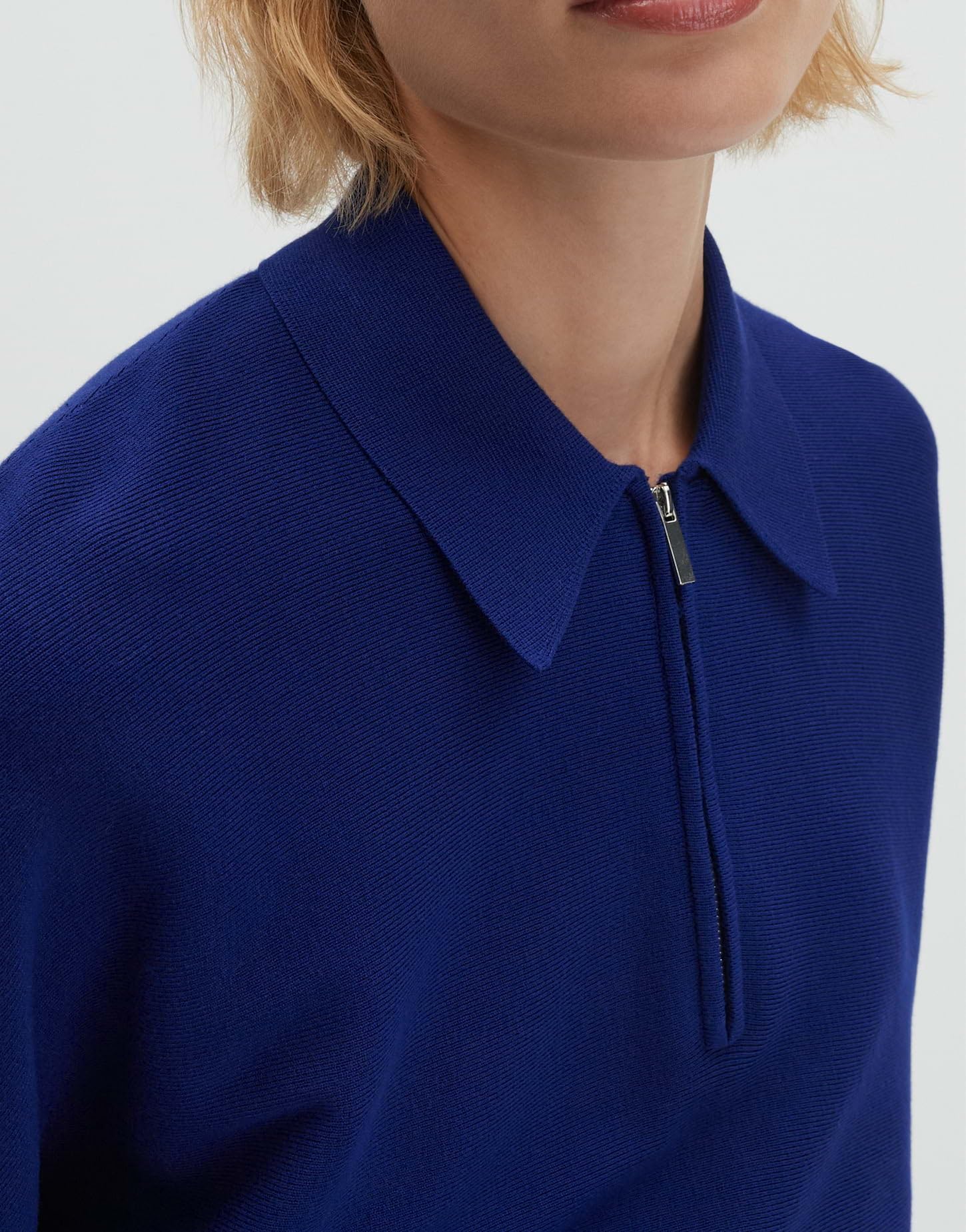 someday Damen Pullover | TINEKI Loose Strickpullover mit Polokragen
