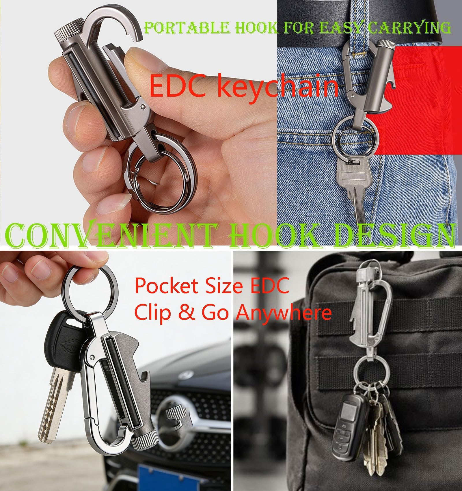 Allumette permanente (3 Paquets) - Plus de 10000 Coups de feu for Briquet, Briquet à kérosène, Allume-feu for Camping, Outil de Survie Tactique(Black+Gold+Silver)