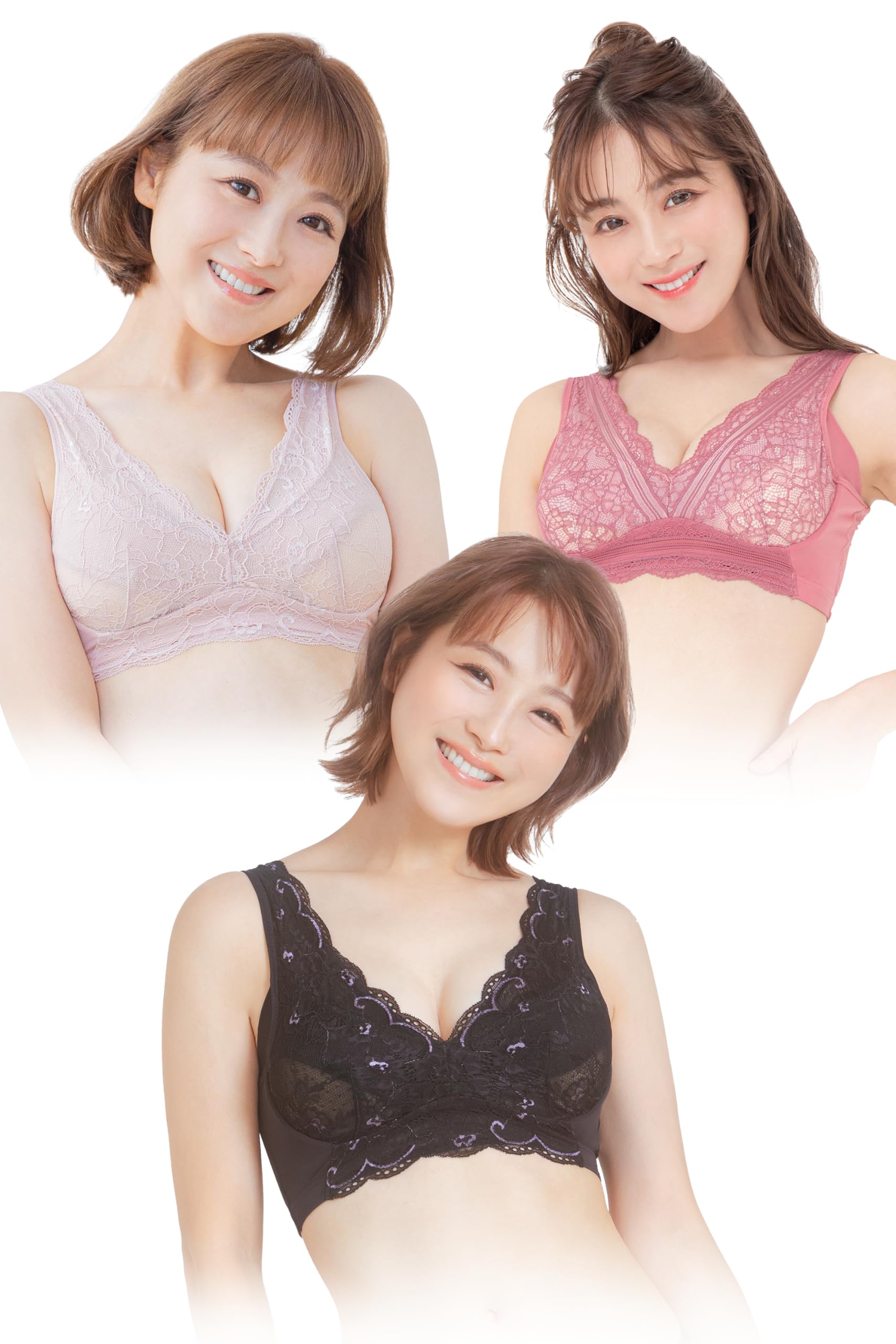 【新品】♡ LUNA ルーナナチュラルアップナイトブラ ブラック Lサイズ4枚 楽天市場】ブラ累計販売200万枚突破 公式【3枚セット】LUNA