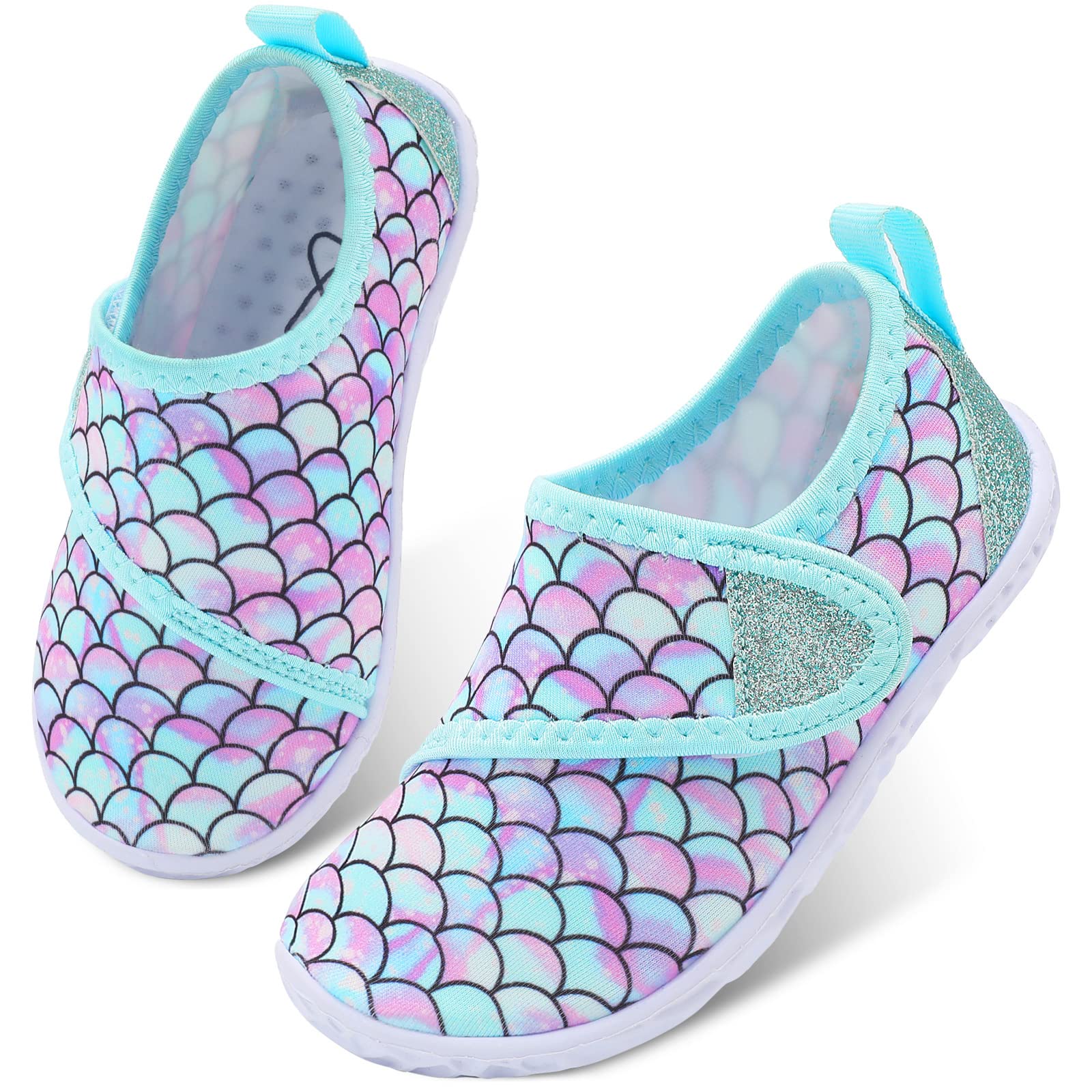 LeIsfIt Toddler Water Shoes Boys Girls Aqua Socks Kids Breathable Swim