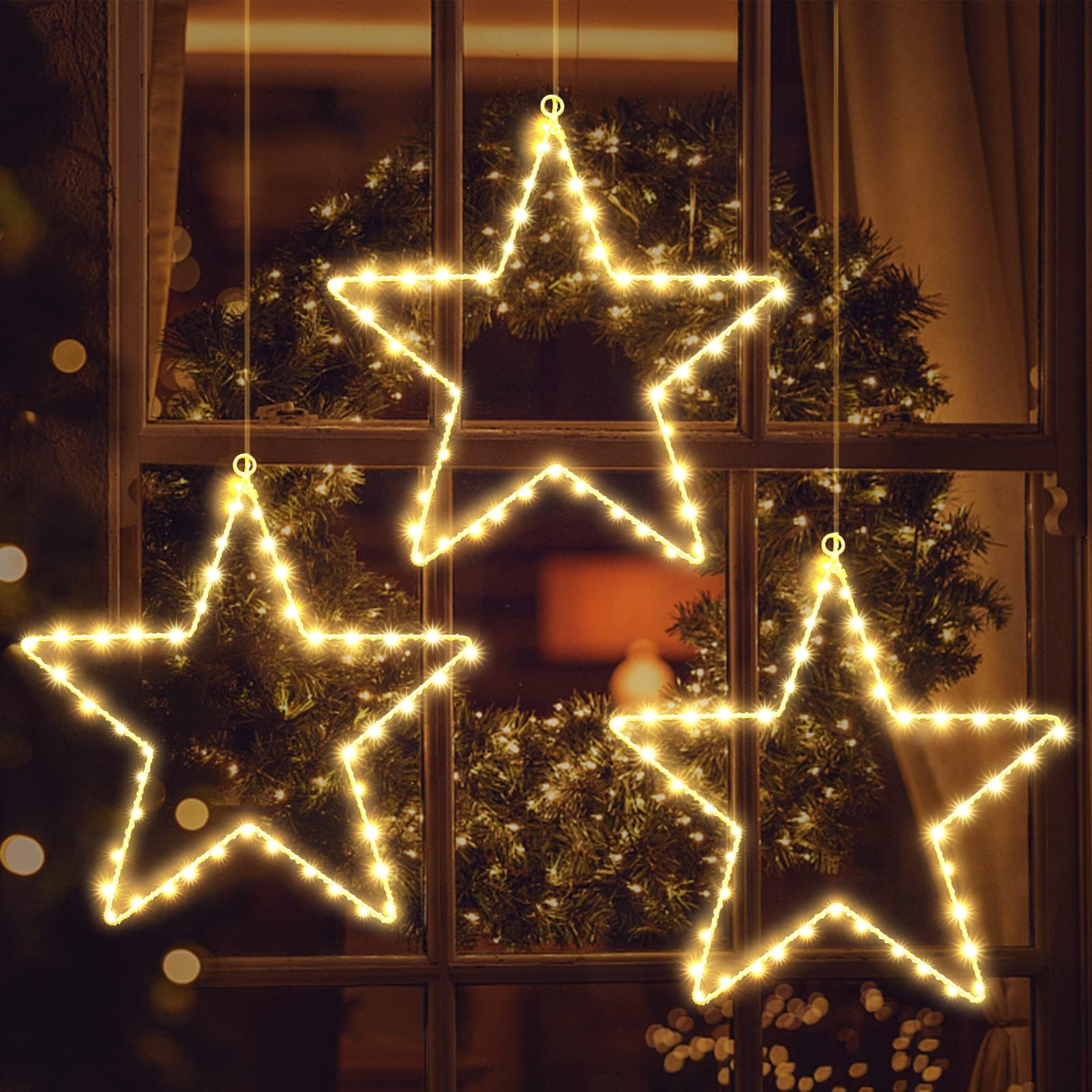 Iron Star Rideaux Lumineux