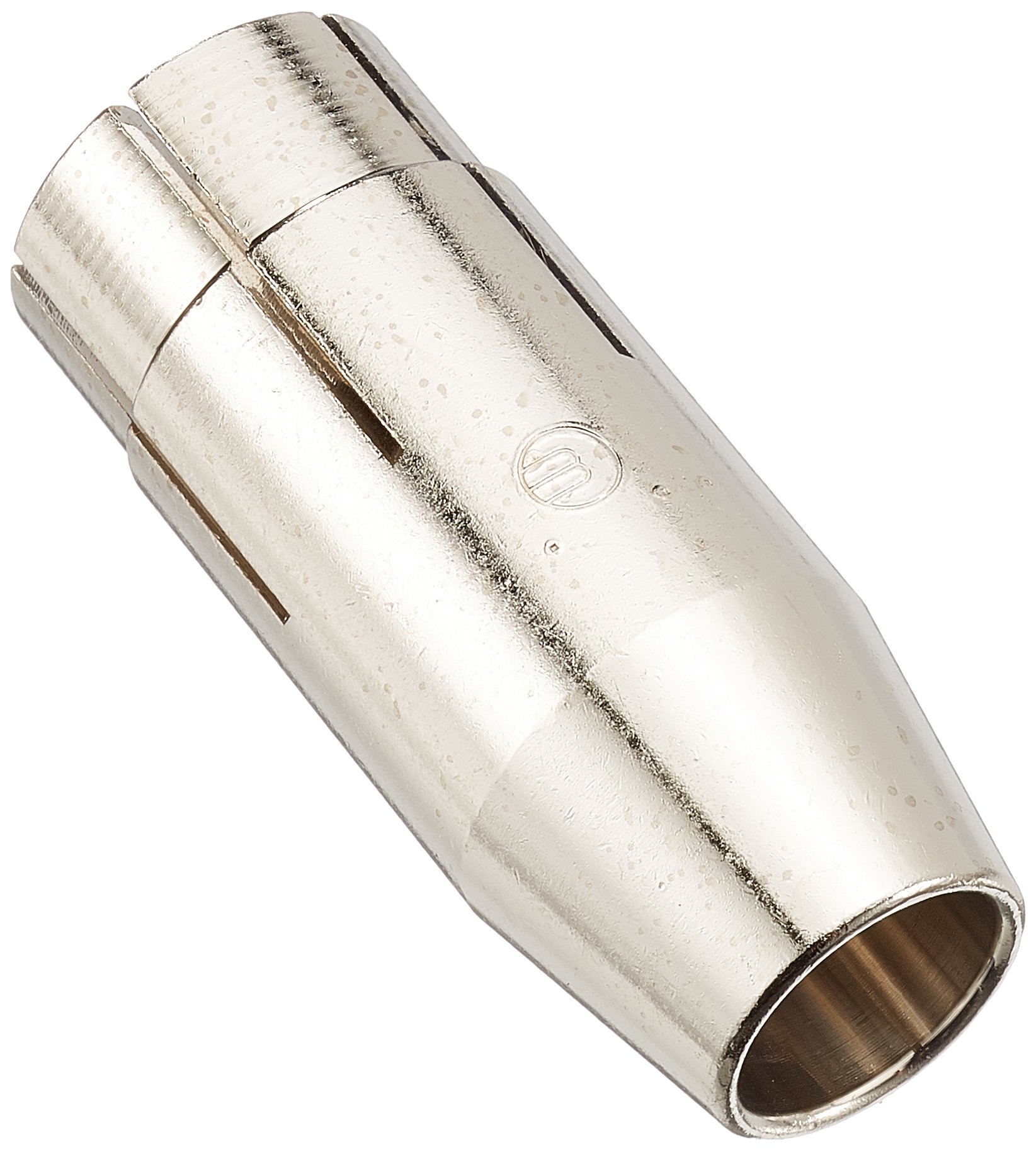 Abicor Binzel 145.0115 Gas Nozzle with Extended Insulation for MIG/MAG Welding Torch, Conical, 15.5 mm Diameter, 61.5 mm Length (Pack of 10)