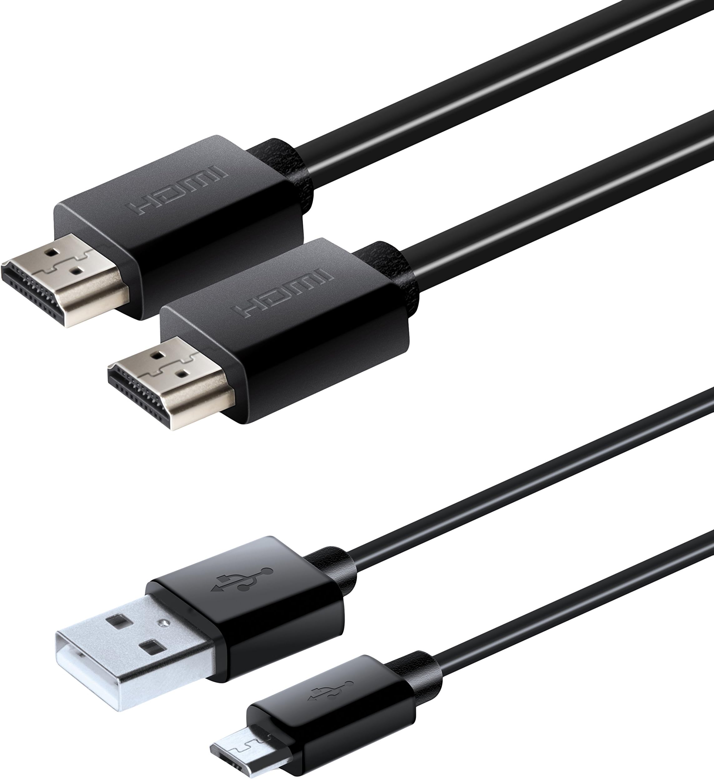 My Arcade Extend Kit Classic – Play Your SNES and NES Classic Edition in Comfort – Extended HDMI Cable and Extended 15ft USB Mini Cable