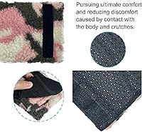 Vista 3 de SPRING SEAON Almohadilla de espuma viscoelástica para axilas y fundas de agarre para las manos, ajuste universal, transpirable, absorbe la humedad