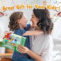 Vista 7 de Bloques de Animales de Madera Apilables Juguete para Niños Regalos de Navidad y Cumpleaños para Niño Niña Edad 3-7 Animales Montessori Juguetes