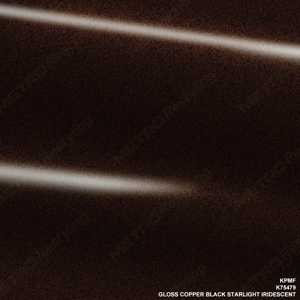 KPMF K75479 Gloss Copper Black Starlight 1ft x 1ft (1 sq/ft) Vinyl Car Wrap Film