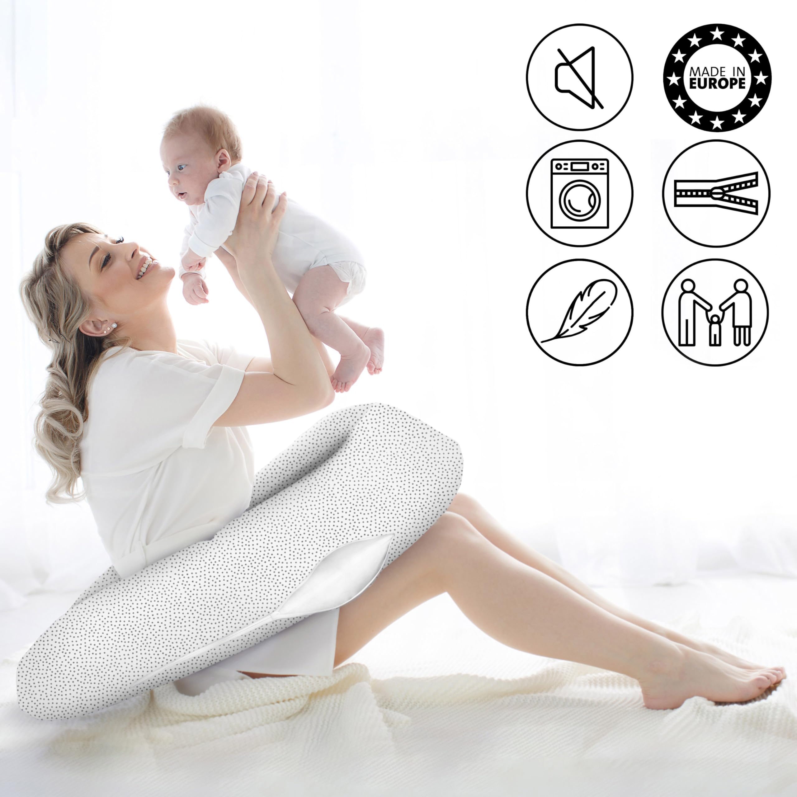 Cojin Lactancia Coju00edn De Lactancia Con Relleno Para