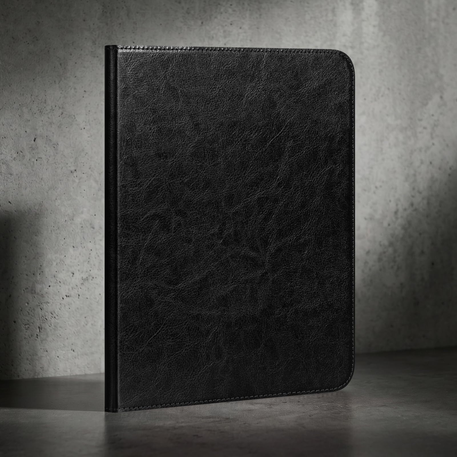 Custodia per iPad (A16) 11a generazione da 11 pollici 2025 e iPad 10.9 pollici 2022, in vera pelle, custodia protettiva per tablet, auto sveglia/sonno, nero