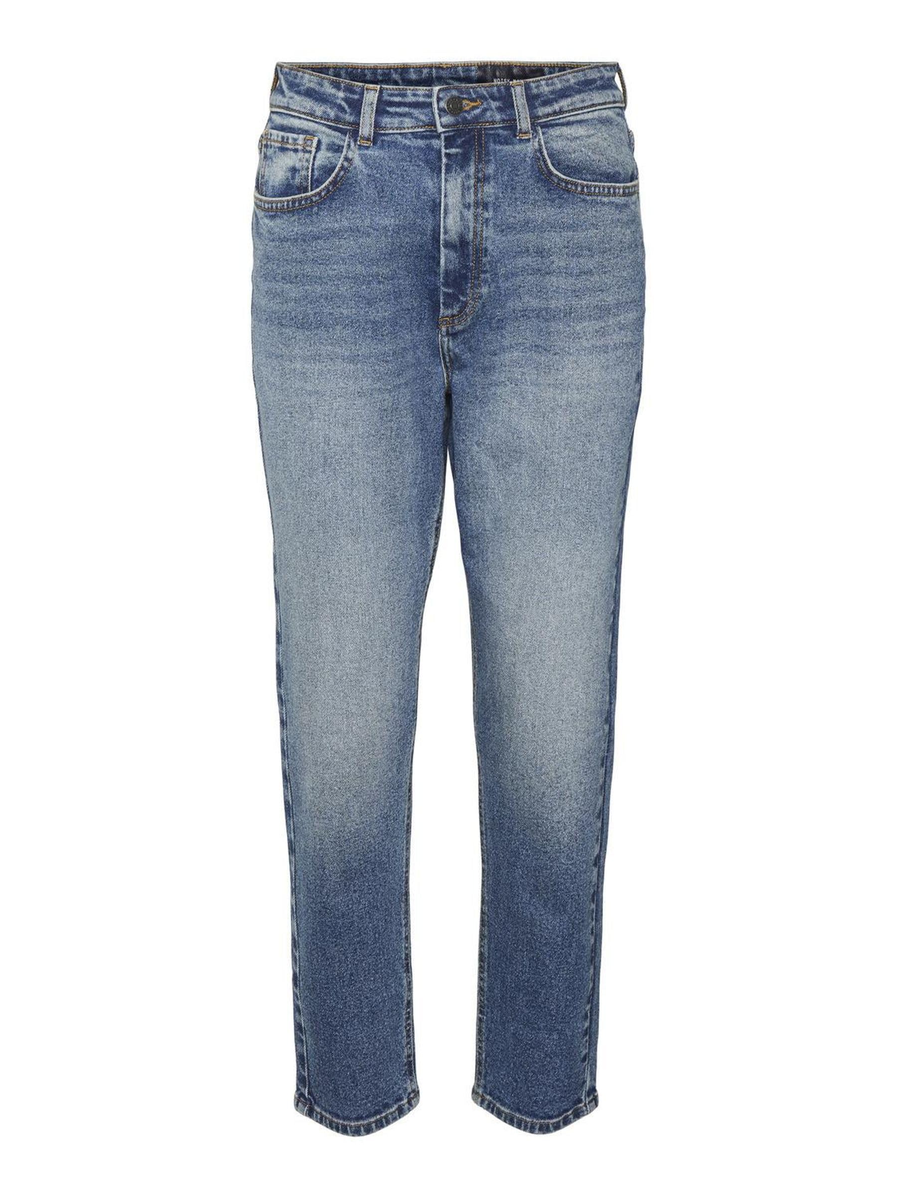 Noisy may Women's Solid Jeans, Dark Denim Blue, 27W x 32L