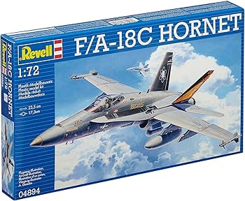 Amazon | ドイツレベル 1/72 F/A-18C ホーネット プラモデル